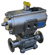 Automated Sanitary Ball Valves-Image