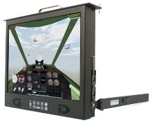 Flip-up and Flip-down LCD Monitors-Image