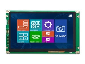 Smart LCD Display with CTP,RS232/RJ45,Full view-Image