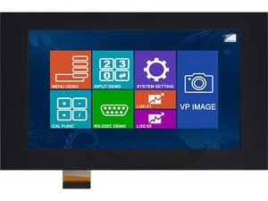 7 inch TFT LCD Display with touch screen,Full View-Image