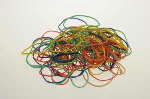 Stationery/Colored Bands-Image