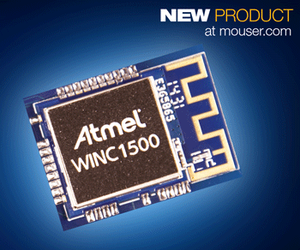 Atmel WINC1500 Low Power WiFi Module Now at Mouser-Image