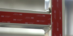 Acrylic Foam Tapes are Superior to Fasteners-Image
