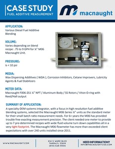 OEM Flow Meter Solutions - Macnaught USA-Image