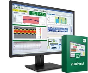 ibaQPanel: HMI Display of Process/Quality Data-Image