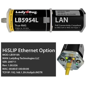 NEW Ethernet Option for LB5900 Series Power Meters-Image