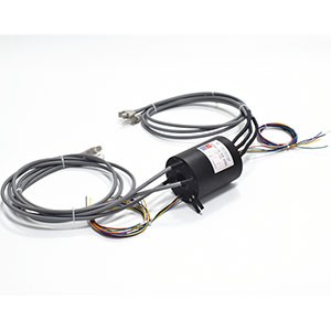 Ethernet Slip Ring 1000M With RJ45 Connector-Image