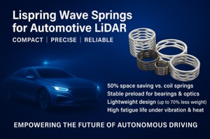 Custom LiDAR Wave Spring Manufacturing-Image