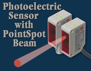 Photoelectric Sensor with PointSpot Beam-Image
