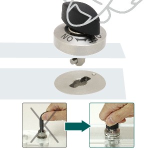 Quick release fasteners for changeover-Image