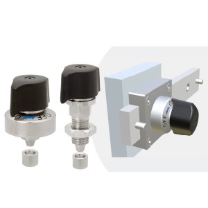 One-Touch Indexing Clamps are quick fasteners-Image