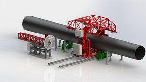 3D Laser system for large pipes measurement-Image