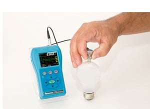 Live Color A-Scan Ultrasonic Corrosion Thickness Gage-Image