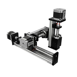 Motor Driven Linear Positioning System XYZ Stage-Image