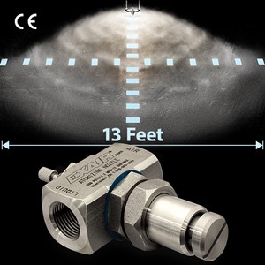 EXAIR's Atomizing Spray Nozzle Covers 360 Degrees-Image