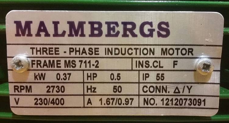 How To Read An Electric Motor Nameplate