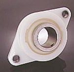 Mounted Bearings 2 Bolt Flanges with Stainless Steel Shaft Protectors