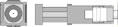 Cable connector - SC (drawing)