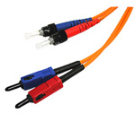 Multimode ST / SC Duplex Patch Cord