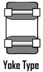 Yoke Type Cam Follower (diagam)