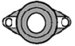 2 Mounting Bolt Holes (drawing)