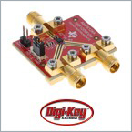 TRF1208 amplifier evaluation board