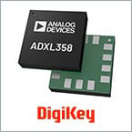 ADXL358 3-axis MEMS accelerometer