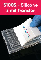 Heavy-duty, high temperature 5 mil silicone transfer tape