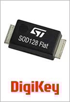 STPST1H100AFY trench power schottky diodes