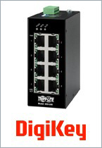 Unmanaged industrial network switches