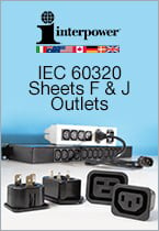 IEC 60320 Sheets F and J outlets — supply chain ready