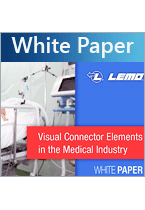 Visual connector elements in the medical industry.