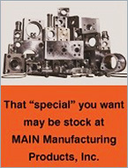 Don't compromise — use MAIN Manufacturing for your hydraulic flanges needs