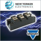 Vishay IGBT power module redesign reduces conduction and switching losses