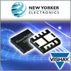 Vishay symmetric dual MOSFET increases power density, efficiency and thermal performance