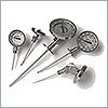 Easy-to-read bi-metal thermometers
