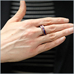 A jewel of a wearable medical sensor.