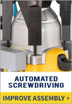 Automatic screwdrivers double assembly output