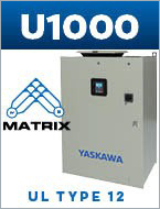 Yaskawa expands U1000 Industrial Matrix Drive product line
