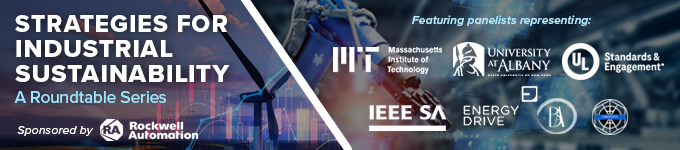 Strategies for Industrial Sustainability: A Roundtable Series 