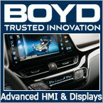 Improve performance and durability of human machine interfaces and displays