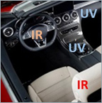 Optimize automotive interior component production with IR and UV curing