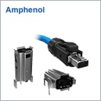Amphenol commercial single pair Ethernet (SPE) IP20 connectors