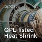 Mil-Spec heat shrink from Zeus: QPL-listed, field-tested