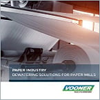 Advanced vacuum systems for paper mill dewatering