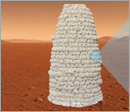 Yeast joins the race to build strong, 3D-printed homes on Mars