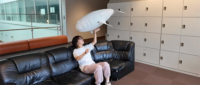 Meet the floating robot inspired by Tinker Bell, Pokémon's Mew