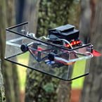 Bat-inspired ultrasound lets palm-sized drones navigate through fog, smoke