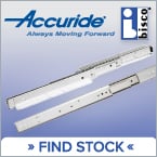 Accuride's 301 series is an overachiever with a low profile