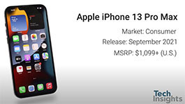 iPhone 13 Teardown, by TechInsights